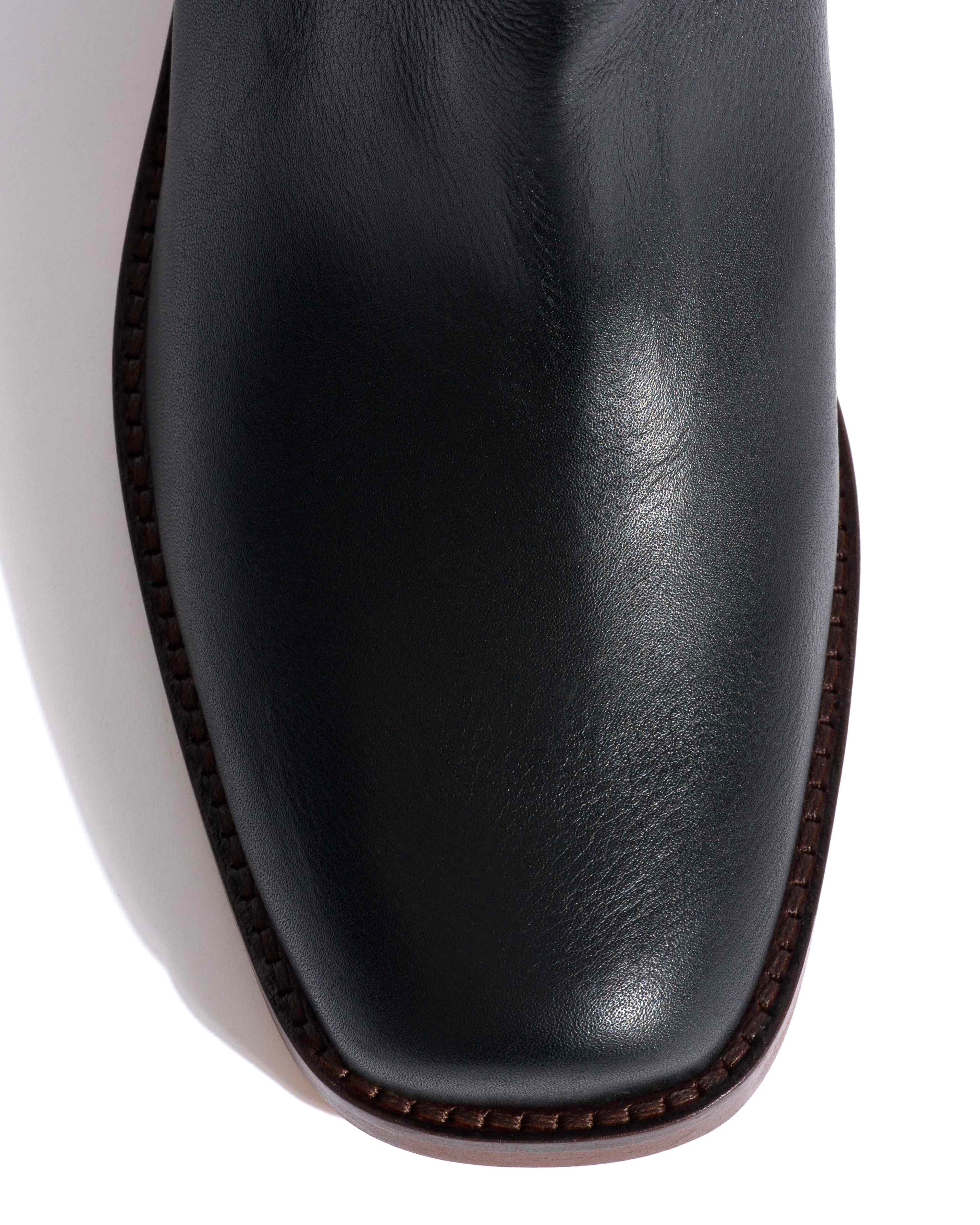 Tarisha Natural grain soft calf Black - Image 5