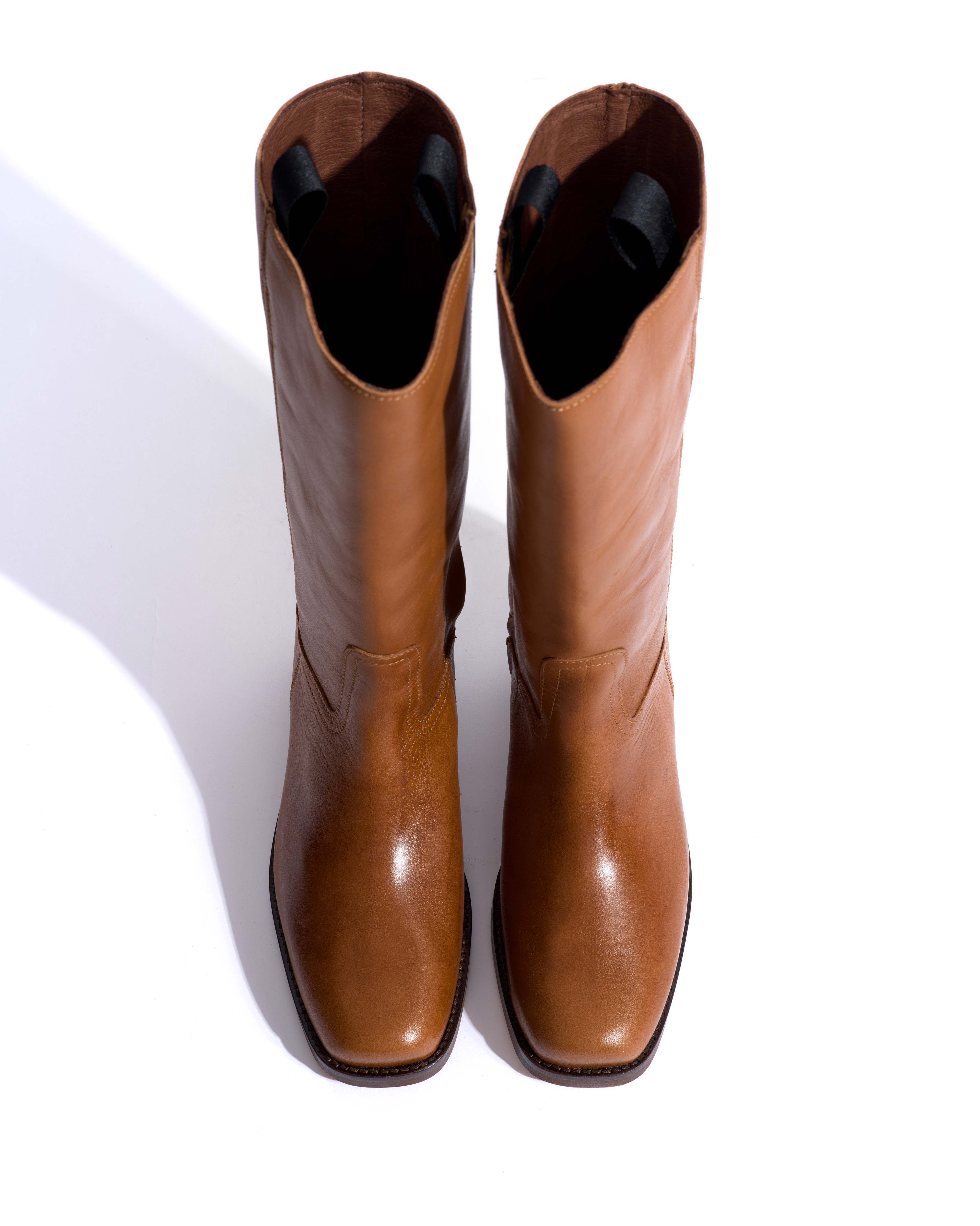 Tarisha Vegetal soft calf Cinnamon - Image 4