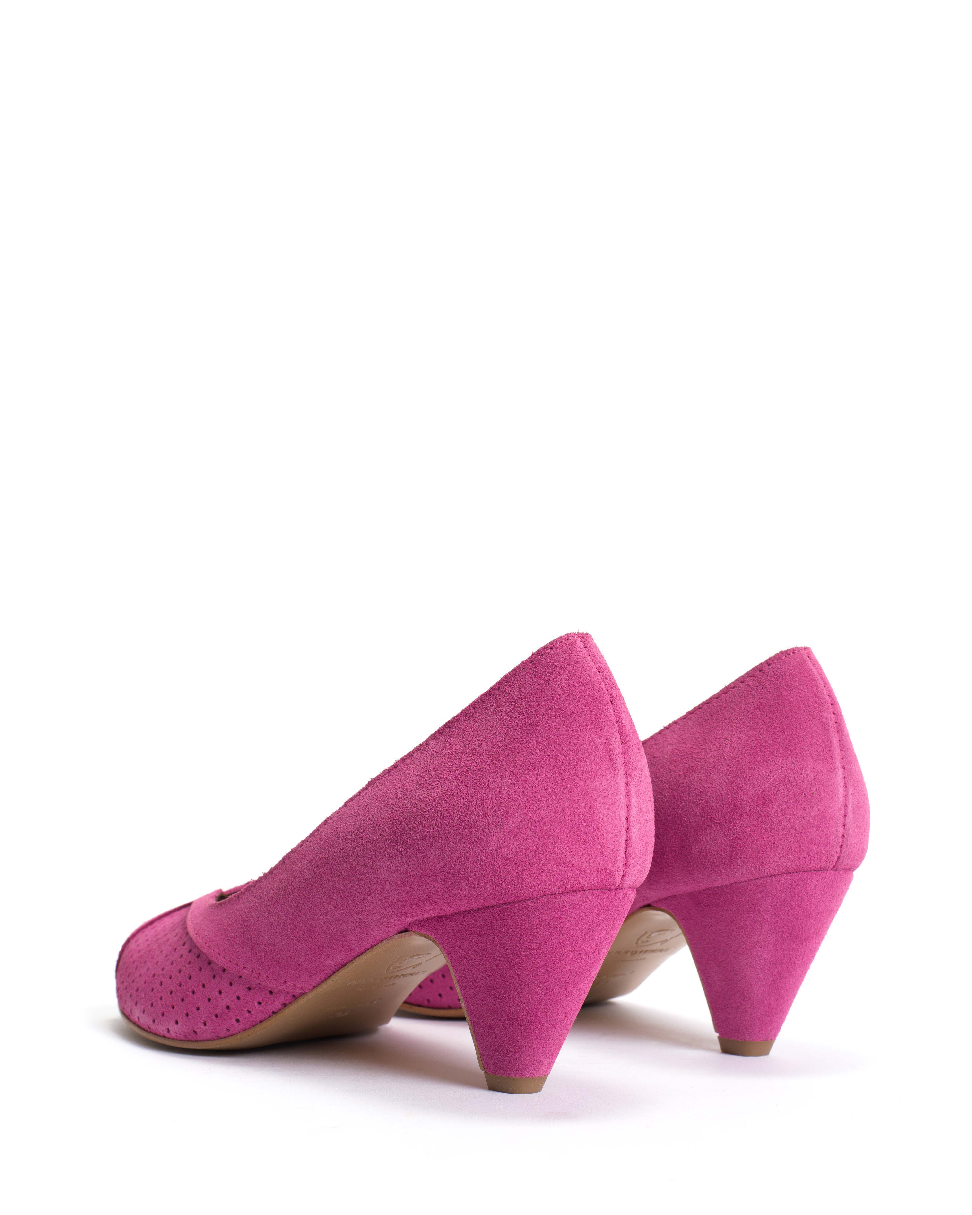 Tiffany stiletto Calf suede Raspberry sorbet - Image 4