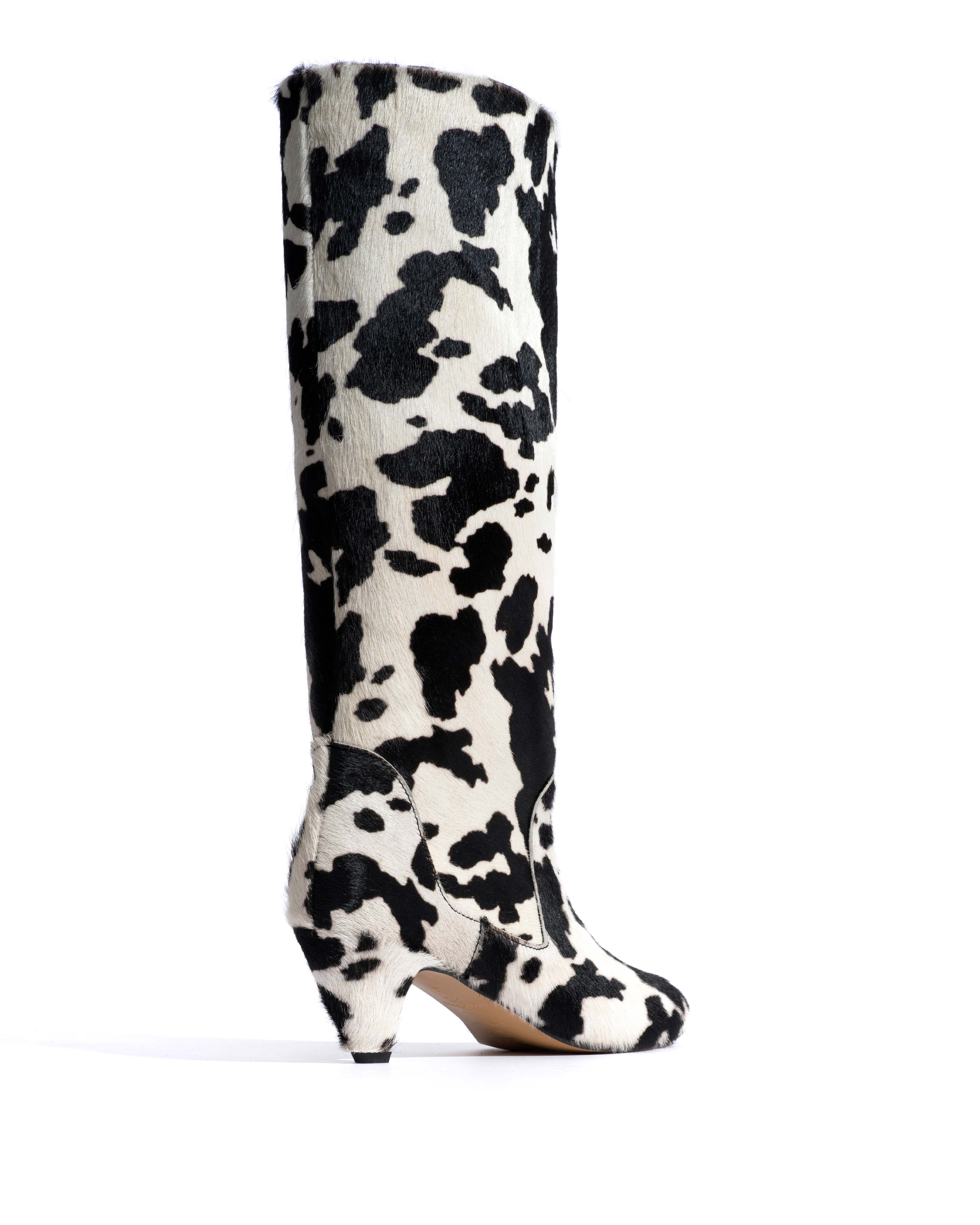 Valle 50 stiletto Calf hair Holstein cow - Image 3