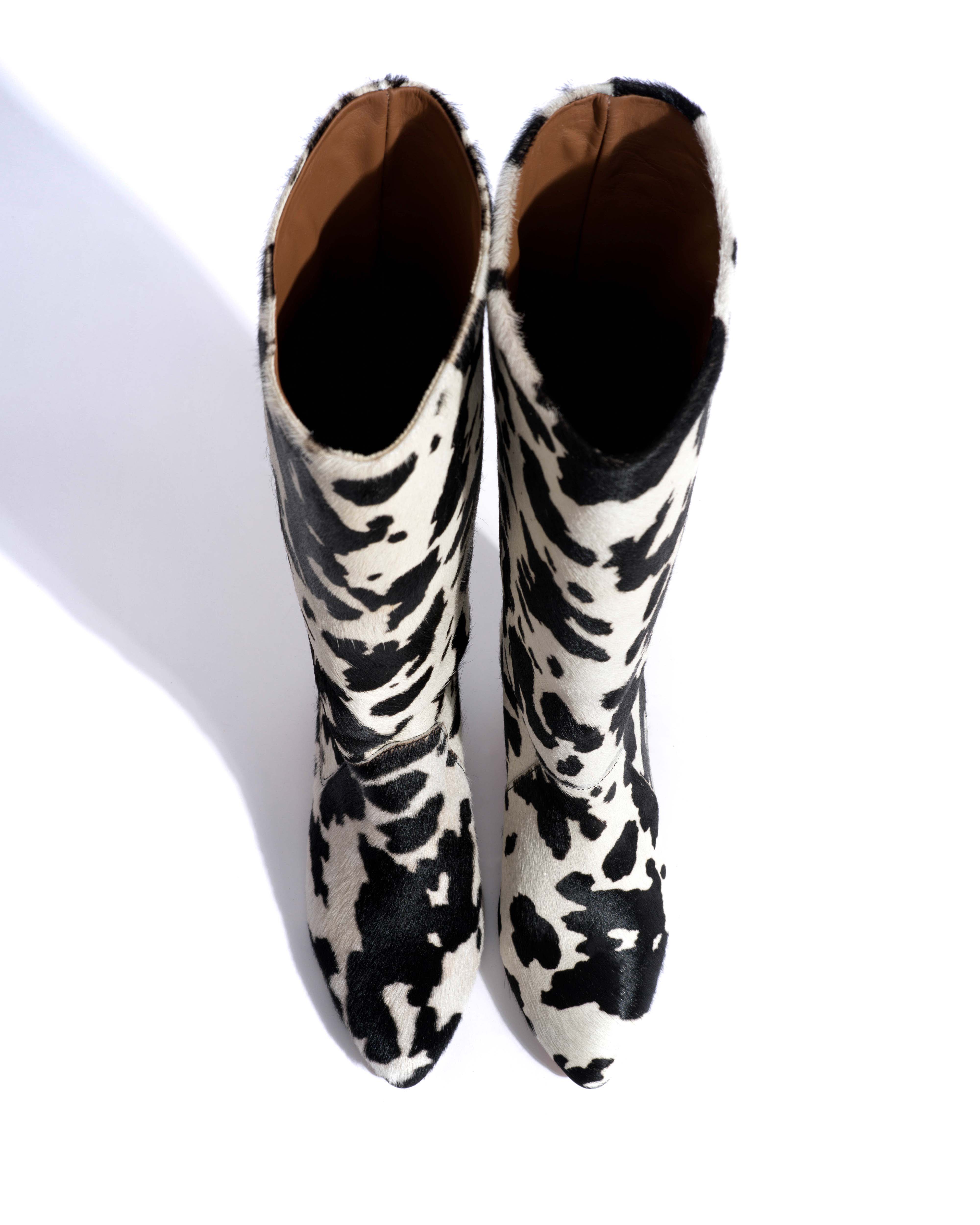 Valle 50 stiletto Calf hair Holstein cow - Image 4