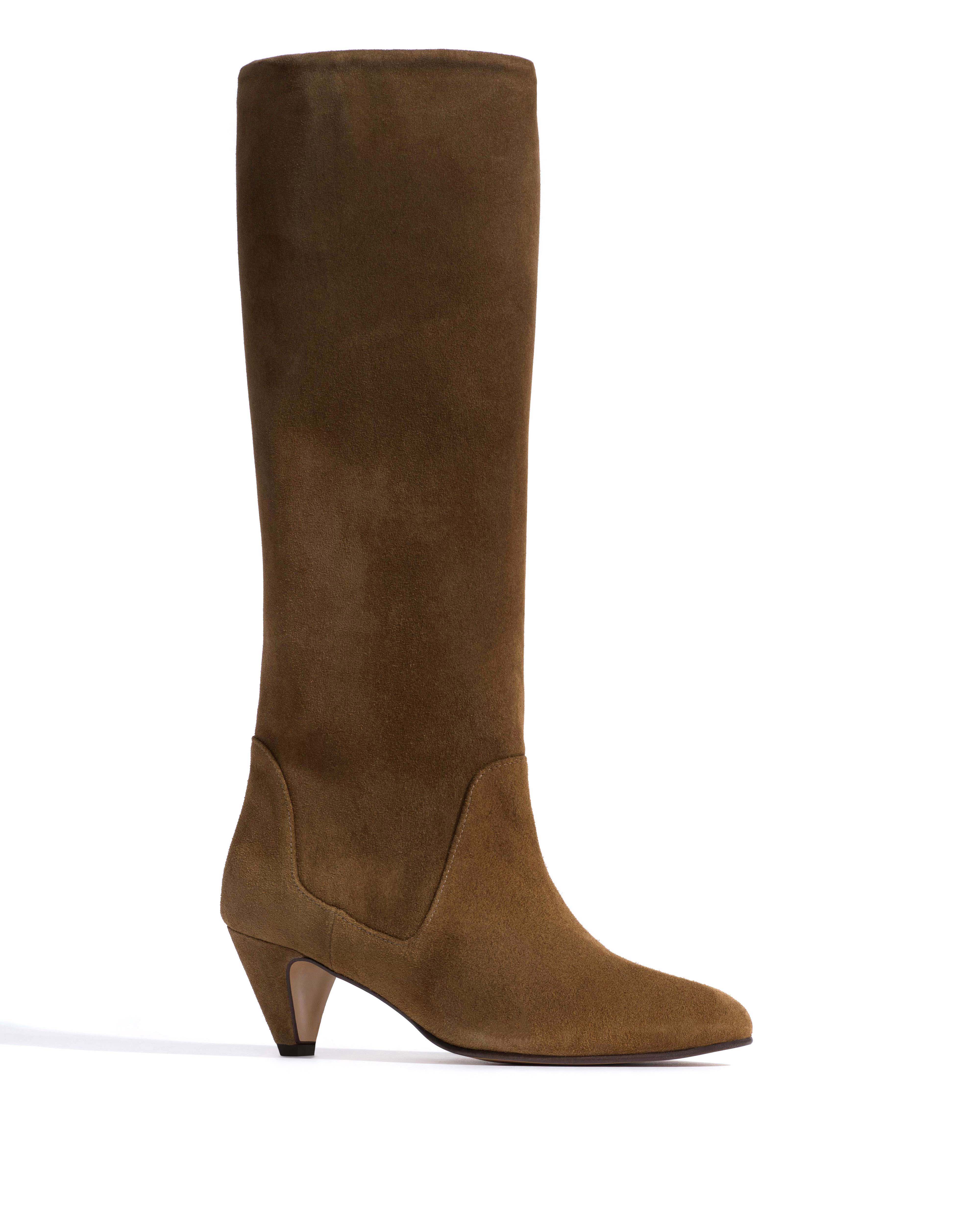 Valle 50 stiletto Calf suede Cinnamon - Image 2