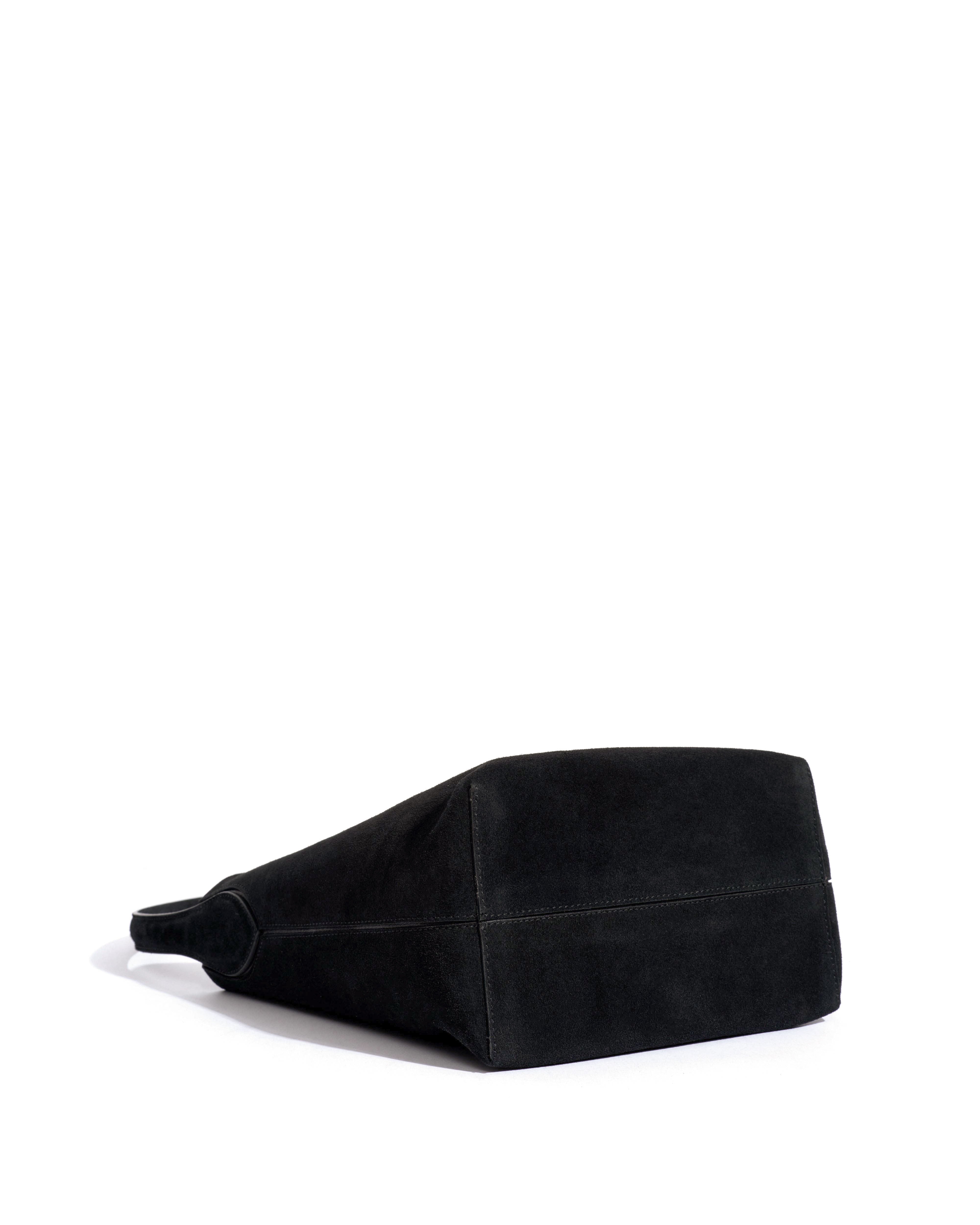 Versa petite bag Calf suede Black - Image 5