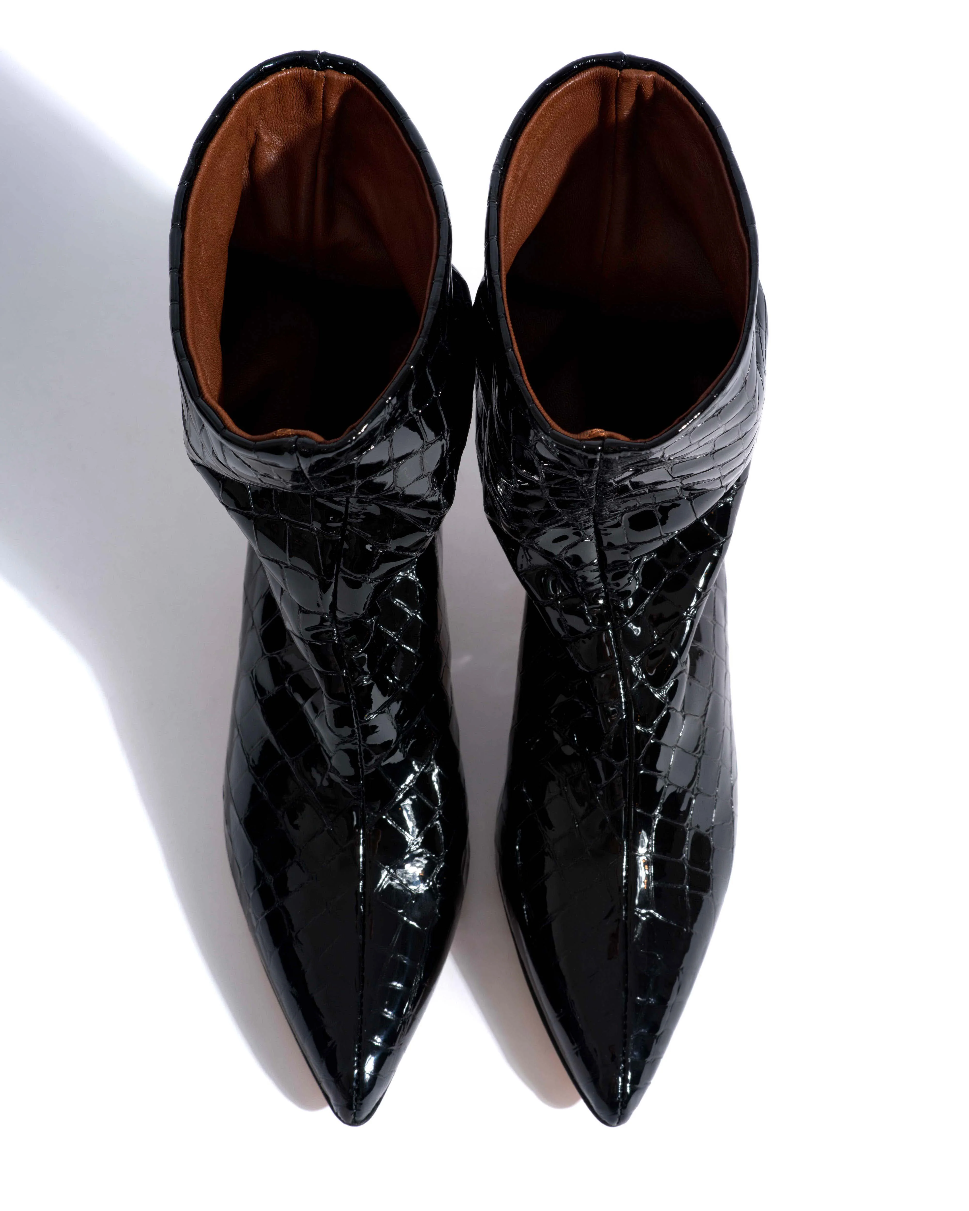 Vully 40 Polished croco calf Black - Image 4
