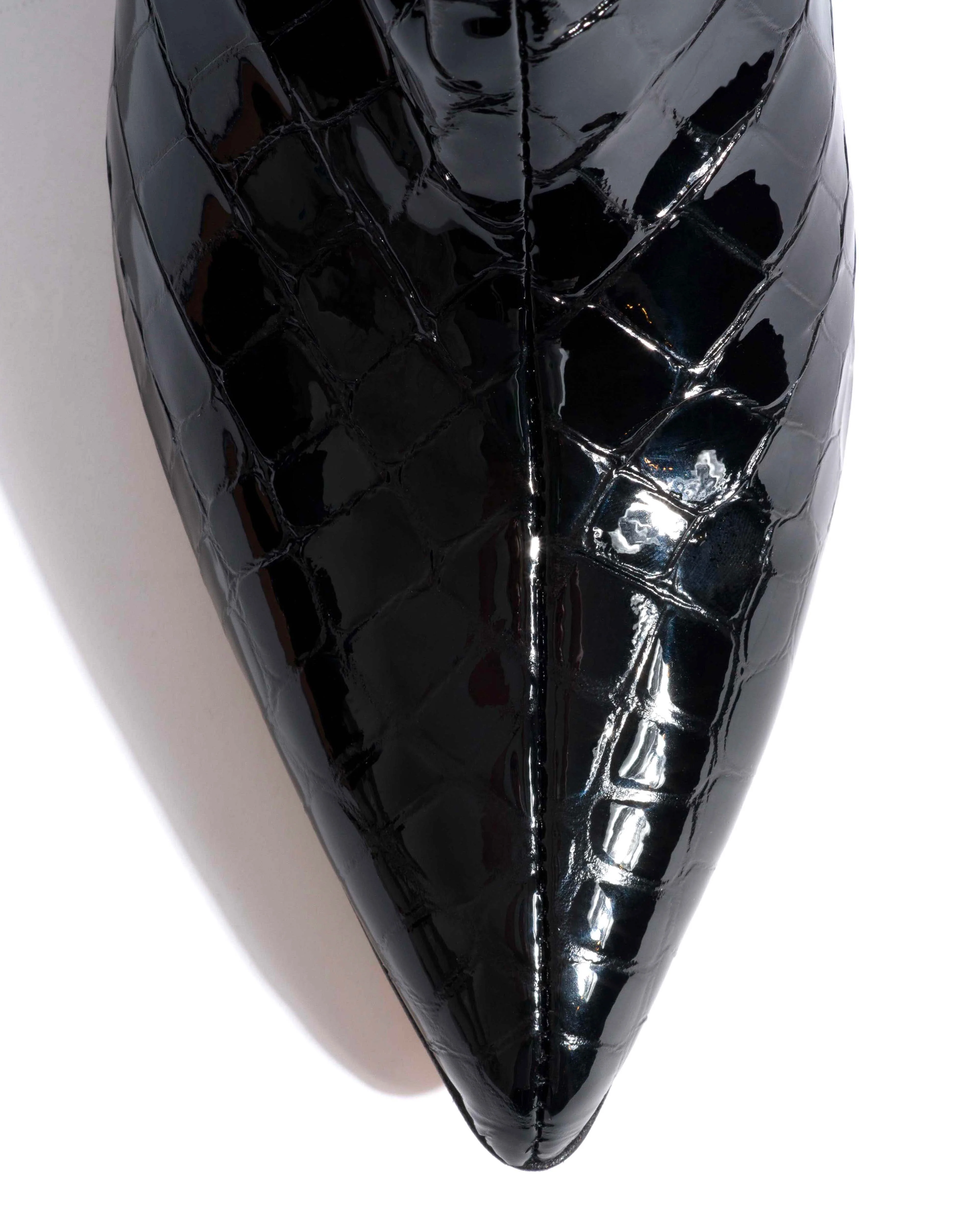 Vully 40 Polished croco calf Black - Image 5