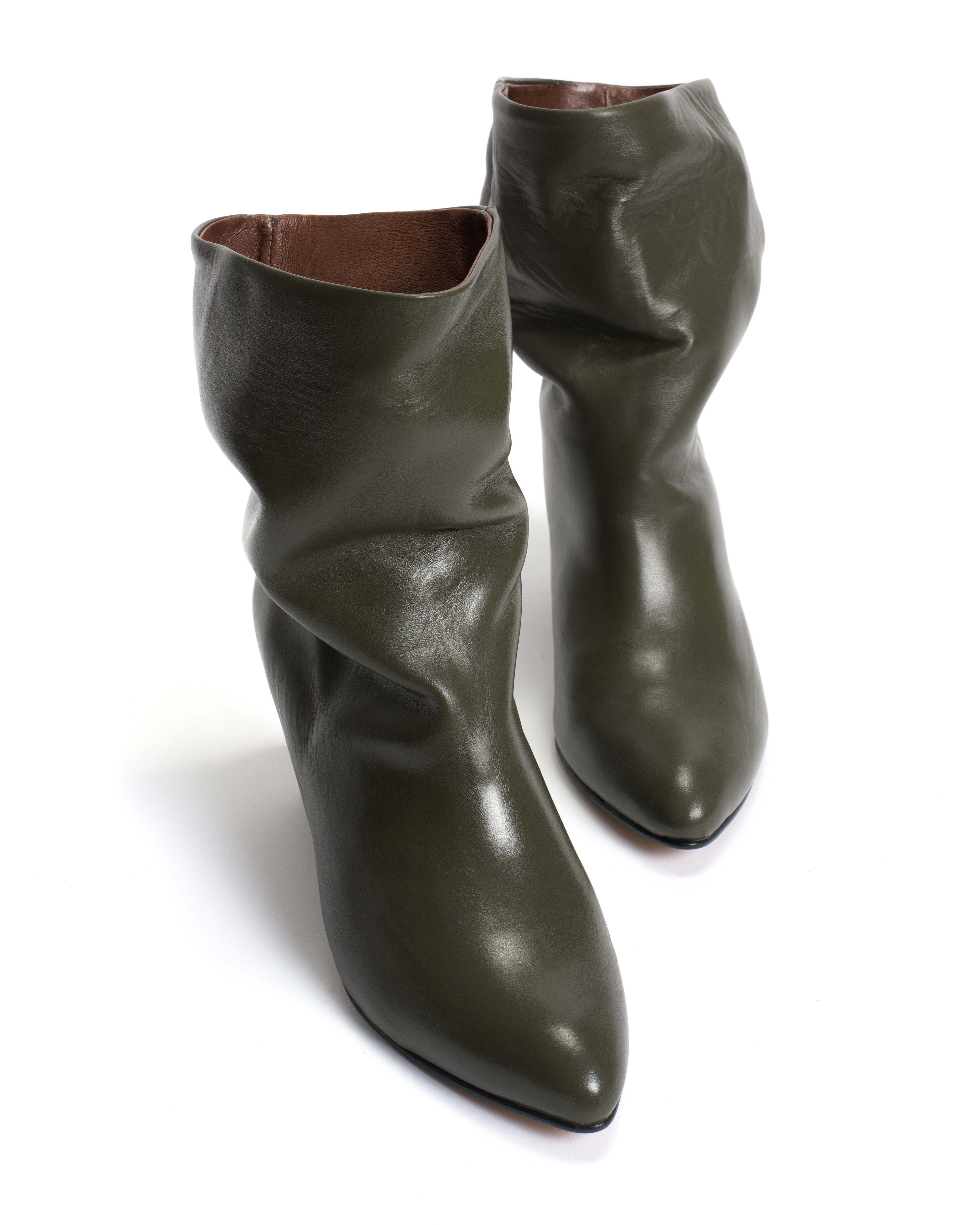Vully 50 triangle Soft calf Moss green - Image 5