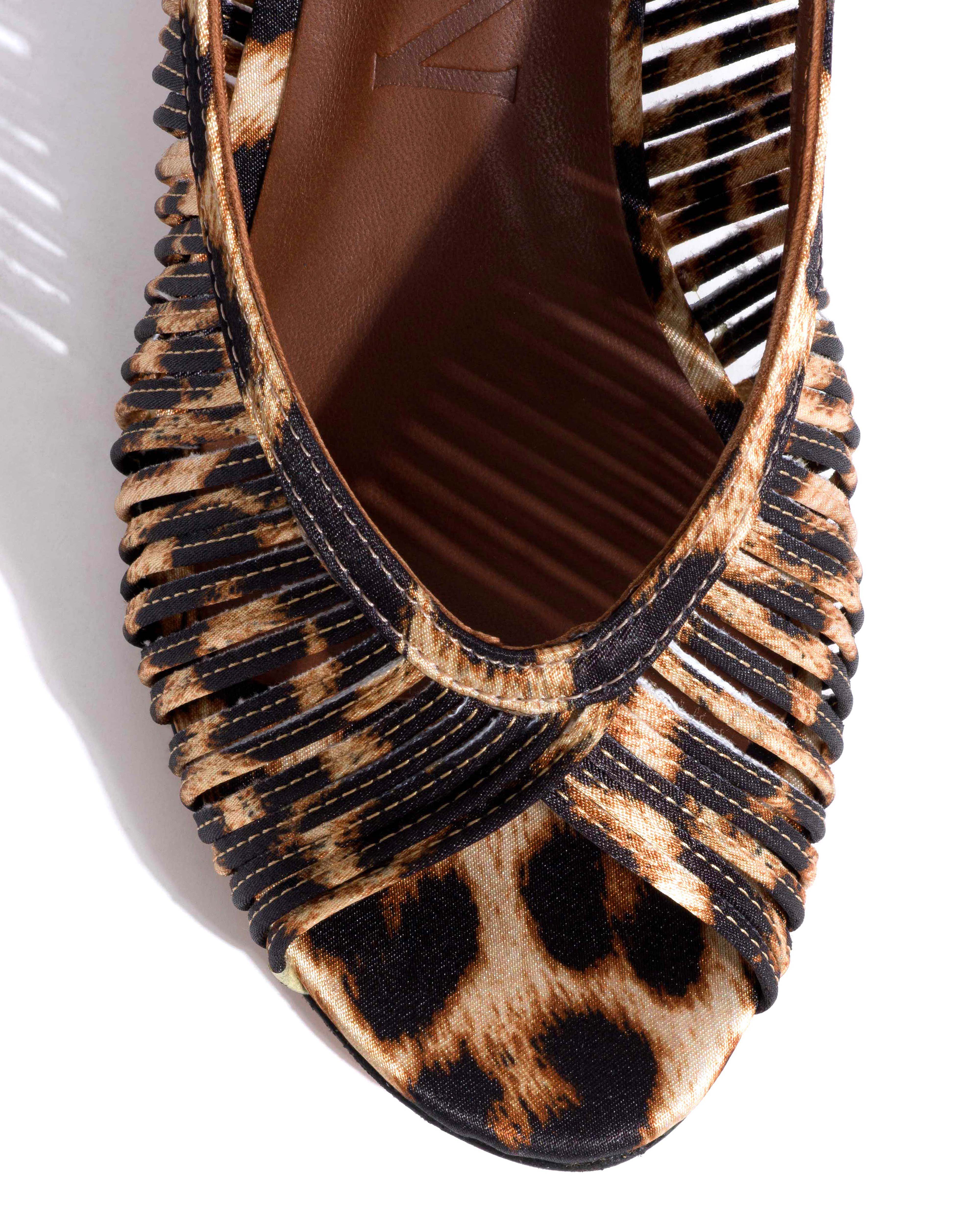 Zenia 55 Satin print Leopard - Image 5